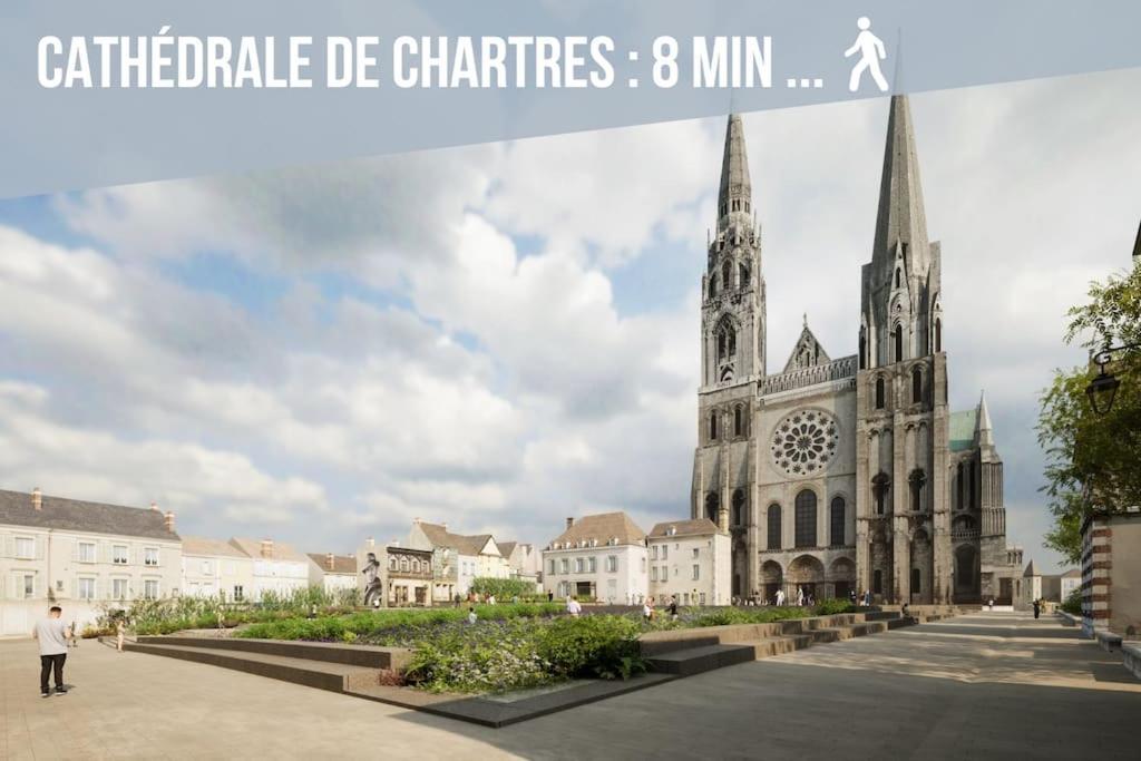 Ferienwohnung Chartres - Le Saint Pierre Exterior foto